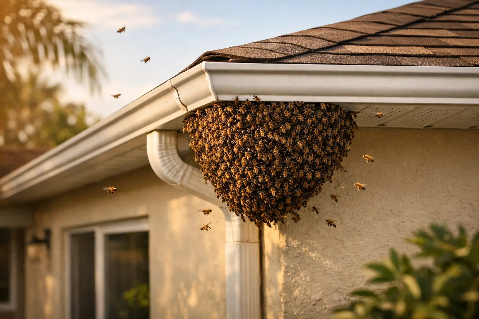 How to Stop Bees Entering Soffit Safely