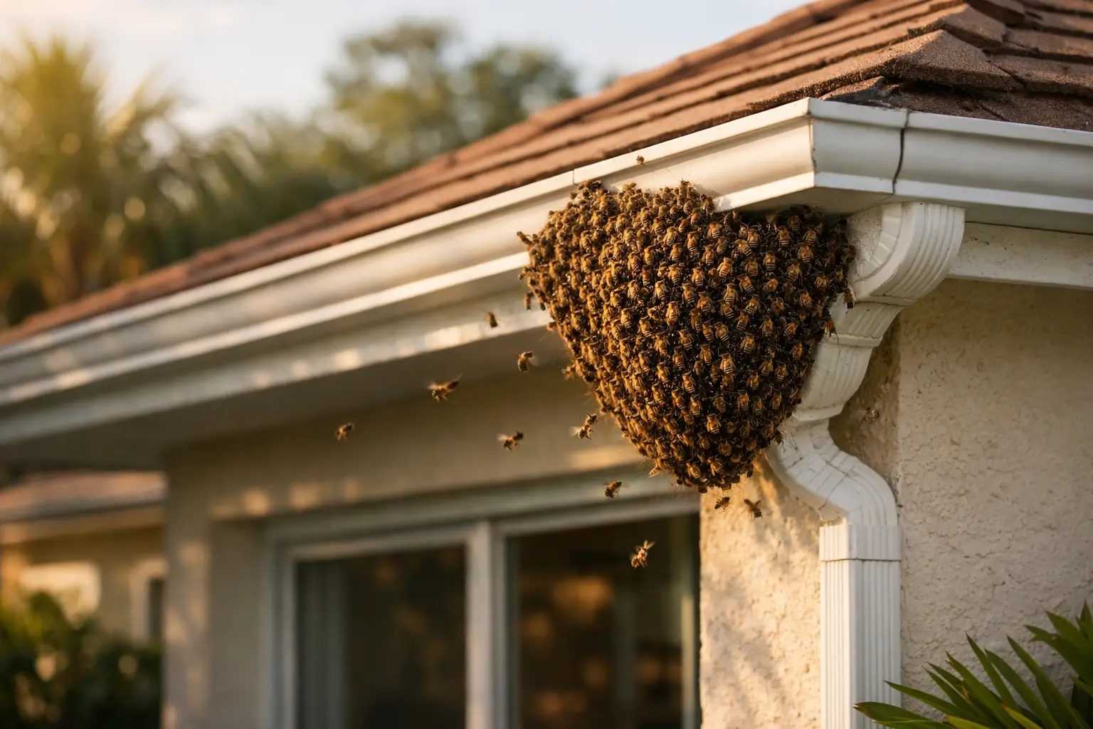 Does beeswild.com offer a 90 day same-place bee removal warranty?