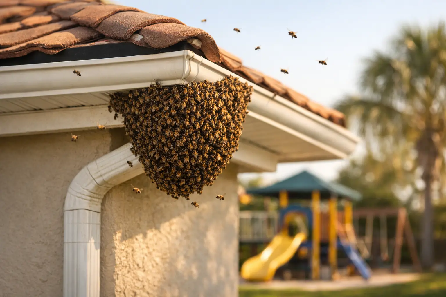 Are Bees Dangerous Near Playgrounds?