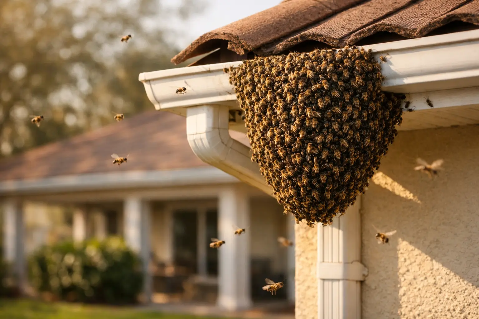 How to Handle Bee Swarm Safely