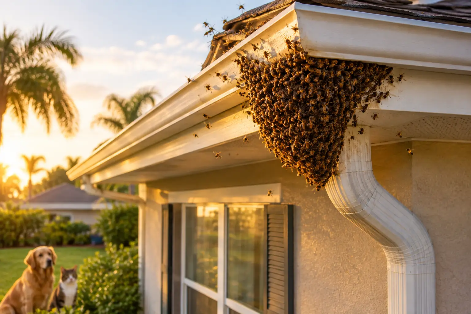 How to Protect Pets During Bee Removal Safely
